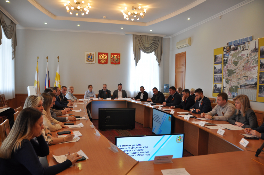 В Ставропольской городской Думе подвели итоги работы в сферах культуры, спорта и молодежной политики за 2025 год